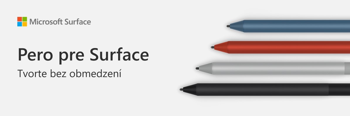 Dotykové pero (stylus) Microsoft Surface Pen v4 Charcoal